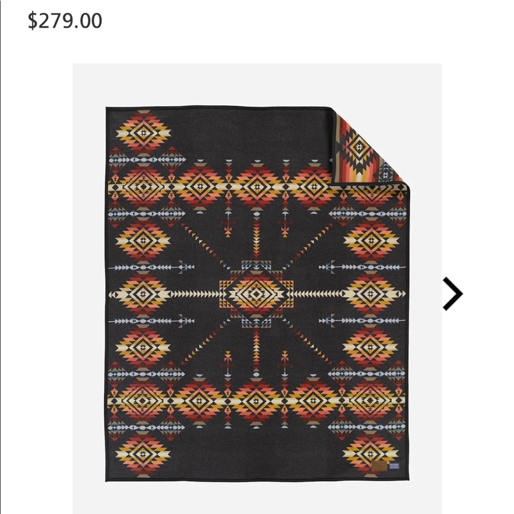 Pueblo Dwelling Pendleton Blanket